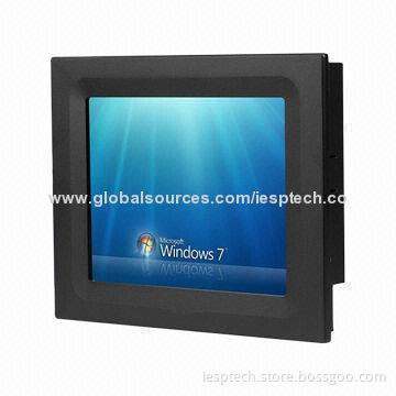 Fanless Panel PC, 8.4" LCD, 5-wire Touchscreen, D2550 CPU/2GB/16GB SSD, All-in-one